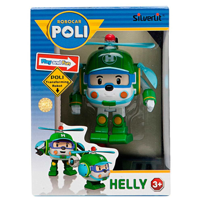 Трансформери - Фігурка-трансформер Хелі Poli Robocar (83169)#3