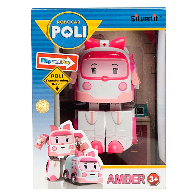 Трансформери - Фігурка-трансформер Ембер Poli Robocar (83172)#4