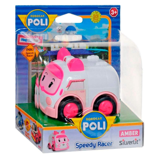 Машинка Robocar Poli Ембер інерційна (83182)#3