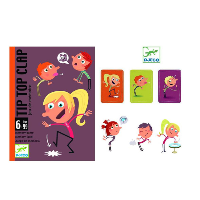 Настольные игры - Настольная игра DJECO Тип Топ Хлоп (DJ05120)#2