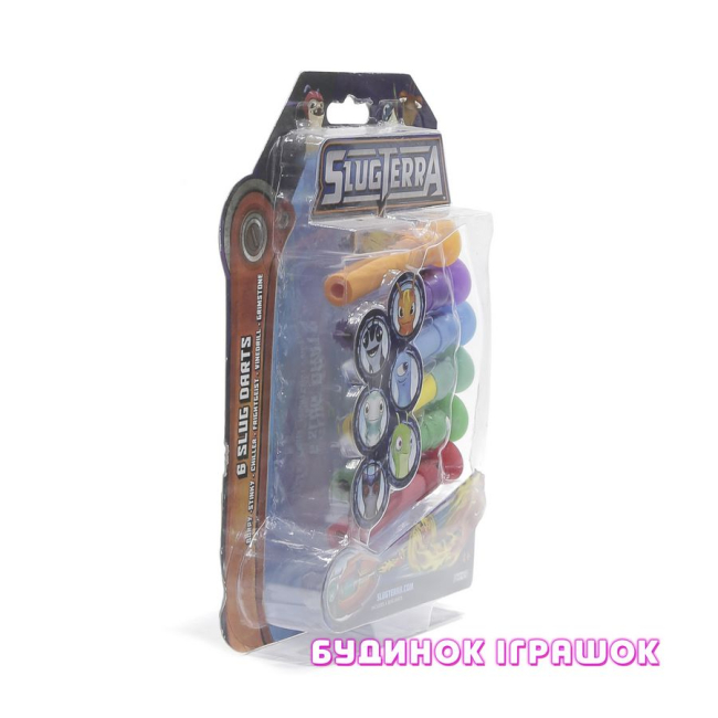 Боеприпасы - Набор из 6 слагдартов Бурпи, Стинки, Чиллер, Frightgeist, Vinedrill, Grimmstone Slugterra Слагтерра (66807)#2