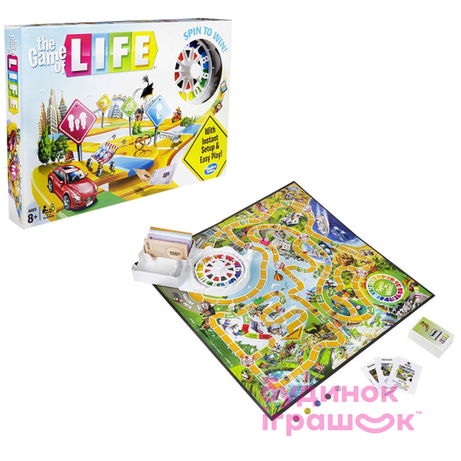 Настольные игры - Настольная игра Hasbro Games Игра в жизнь (4000) (04000)#2