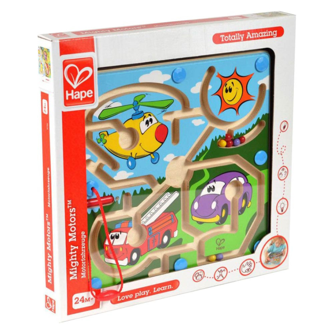 Развивающие игрушки - Доска-лабиринт Hape Авто (E1703)#2
