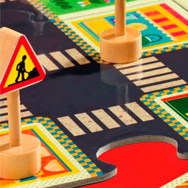 Пазлы - Пазл-гигант DJECO Дорога 24 детали (DJ07161)#3