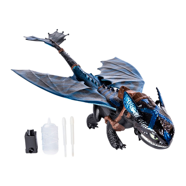Фігурки персонажів - Ігрова фігурка Беззубик дихаючий вогнем Spin Master Dragons (SM66555)#4