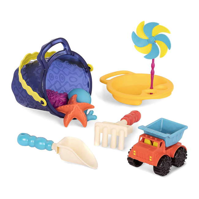 Набори для пісочниці - Набір Відерце Battat Море (BX1330Z)#2