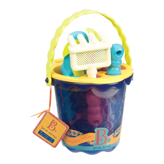 Набори для пісочниці - Набір Відерце Battat Море (BX1330Z)#4
