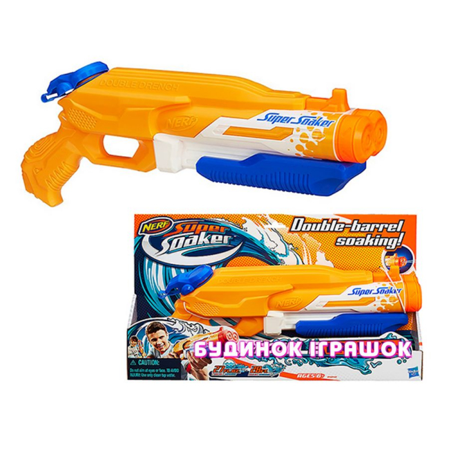 Водное оружие - Водяной бластер Nerf Супер Соакер Двойной удар (A4840)#7