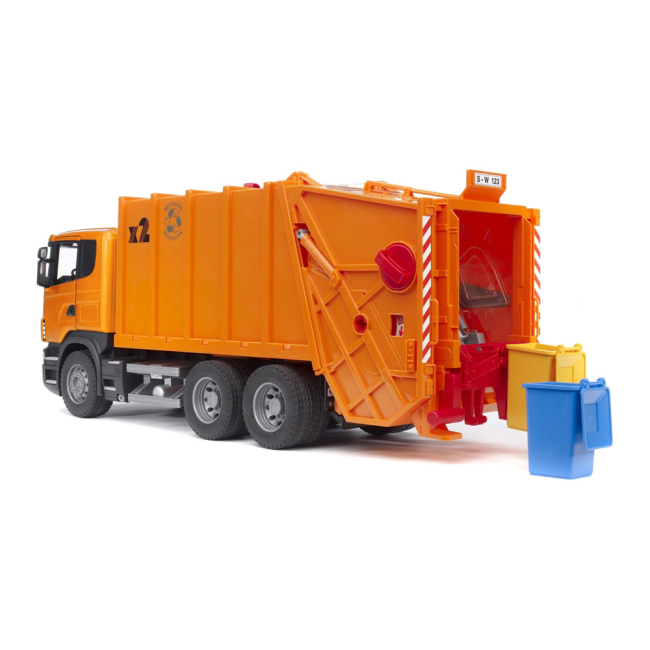 Транспорт и спецтехника - Мусоровоз SCANIA Bruder (3560) (03560)#3