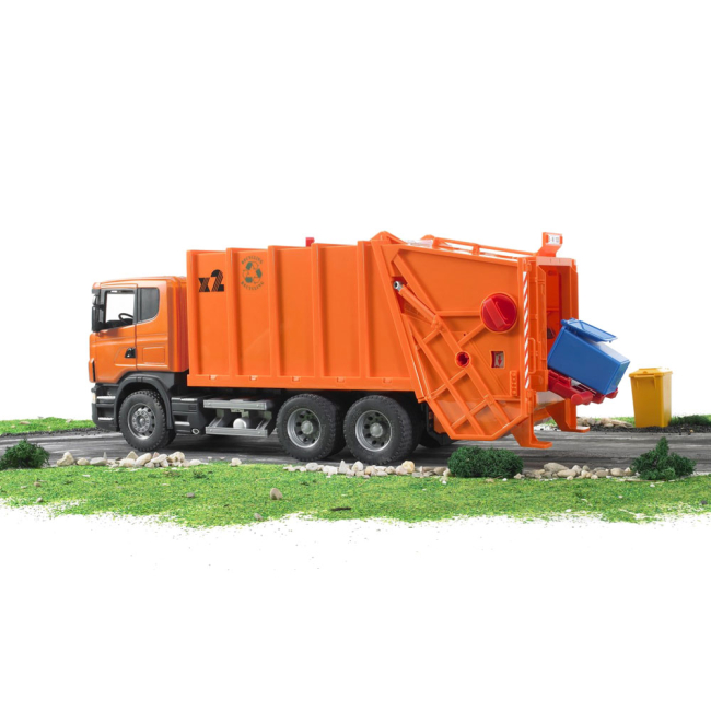 Транспорт и спецтехника - Мусоровоз  SCANIA Bruder (3560) (03560)#5