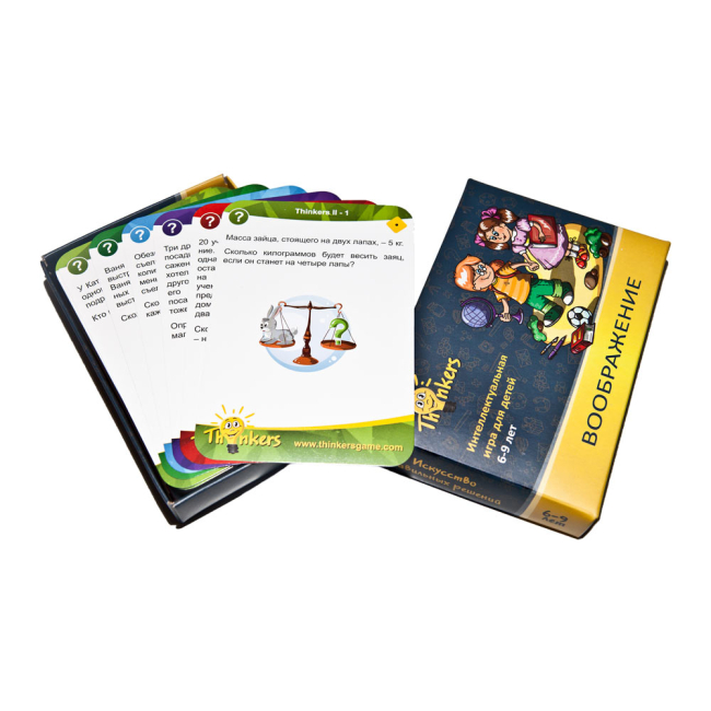 Настольные игры - Интеллектуальная игра для детей Thinkers выпуск 2 на русском (0602)#2