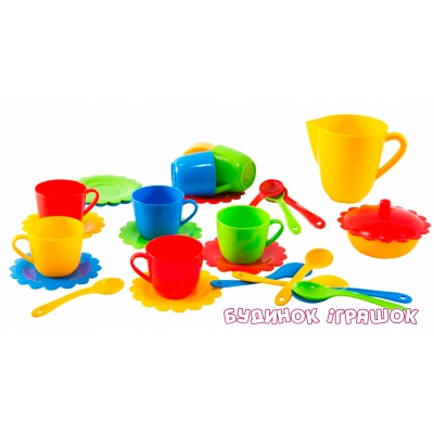 Детские кухни и бытовая техника - Набор детской посуды Tigres Ромашка (39131)#2