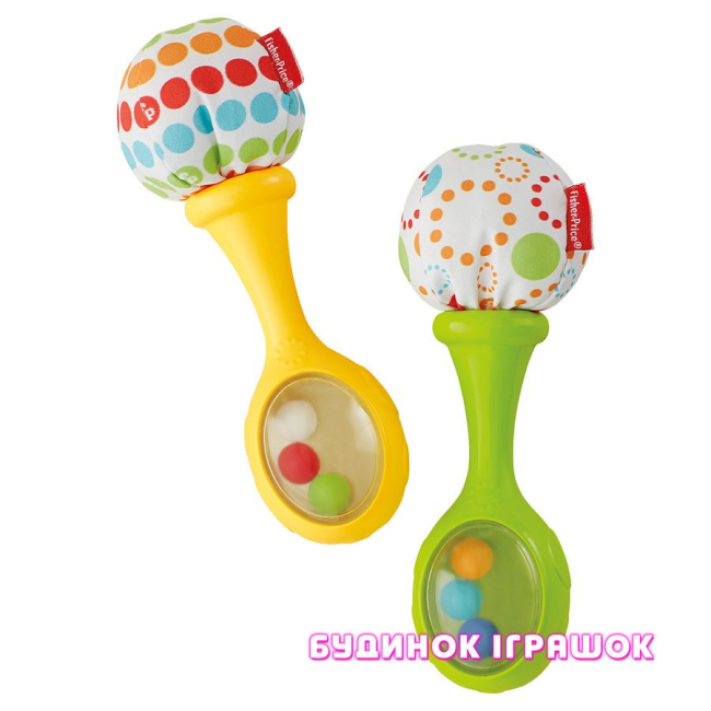 Брязкальця, прорізувачі - Брязкальце Веселі маракаси Fisher-Price (BLT33)#3