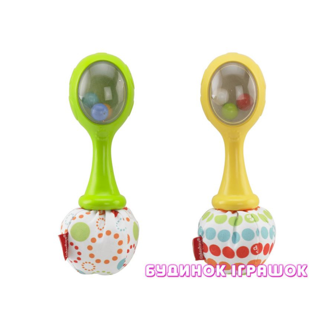 Брязкальця, прорізувачі - Брязкальце Веселі маракаси Fisher-Price (BLT33)#4
