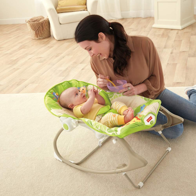 Крісла-качалки - Масажне крісло-качалка Веселі мавпочки Fisher-Price (CBF52)#3