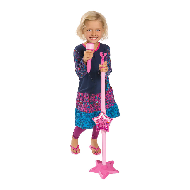 Музичні інструменти - Музичний інструмент Мікрофон Дівочий стиль з роз'ємом для МР3 плеєра Simba (6830691)#4