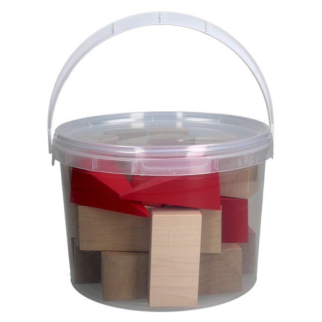 Развивающие игрушки - Кубики Komarov toys Строитель Юниор 31 деталь (A 317) (А317)#2