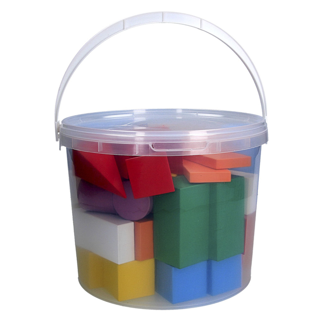 Развивающие игрушки - Кубики Komarov TOYS Строитель макси 51 деталь (А 319)#3