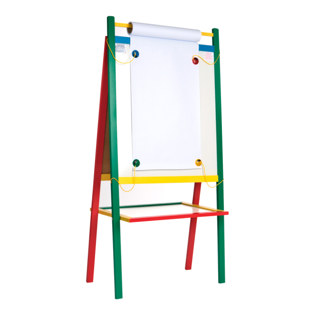 Дитячі меблі - Мольберт KOMAROVTOYS для малювання крейдою і фломастером (М404)#2