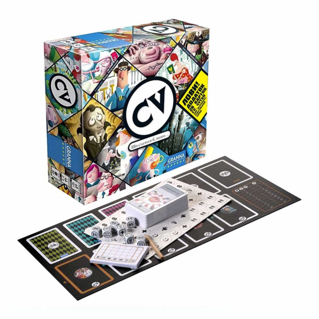 Настільні ігри - Настільна гра Granna CV українською (81787)#2
