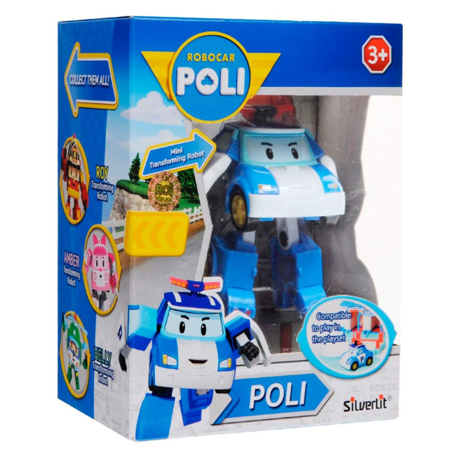Трансформеры - Фигурка-трансформер Poli Robocar Полли (83046)#2