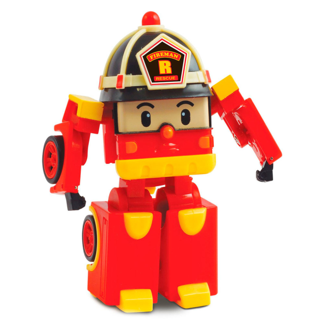 Фигурки персонажей - Фигурка-трансформер Poli Robocar Рой (83049)#2