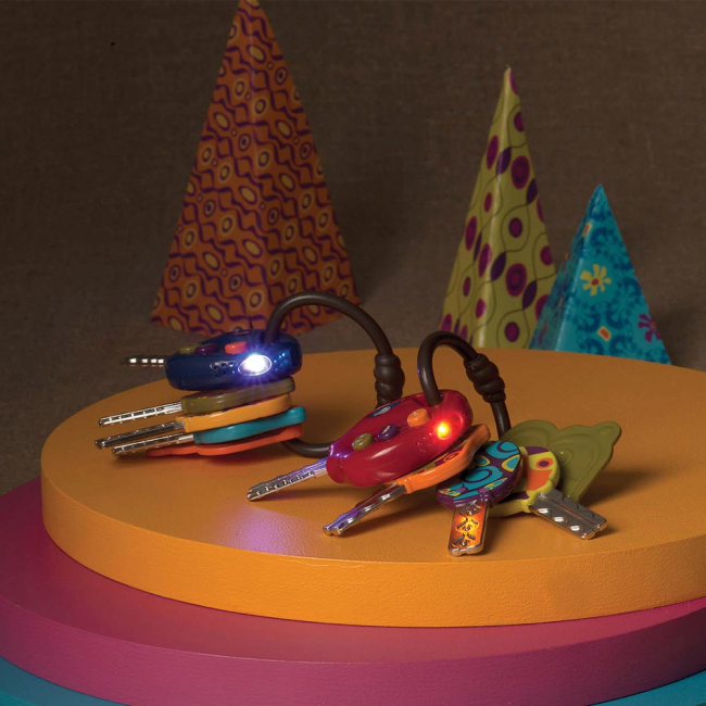 Развивающие игрушки - Развивающая игрушка Battat Супер ключики с эффектами (BX1227Z)#4