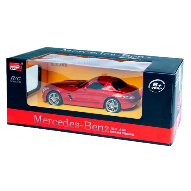 Радиоуправляемые модели - Автомодель MZ Mercedes Benz SLS на радиоуправлении 1:24 ассортимент (27046)#5