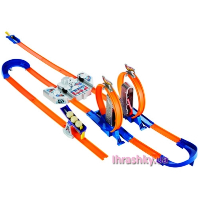 Автотреки - Мегатрек Двойное ускорение серии Соедини все треки Hot Wheels (BGX89)#2