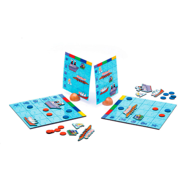 Настольные игры - Настольная игра тактика DJECO Морской бой (DJ05270)#2