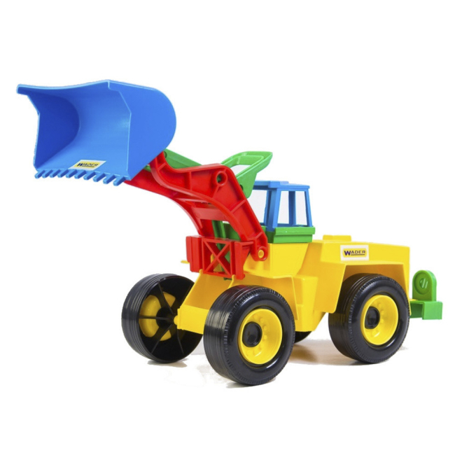 Машинки для малышей - Игрушечная сцецтехника Экскаватор Wader (39212)#2
