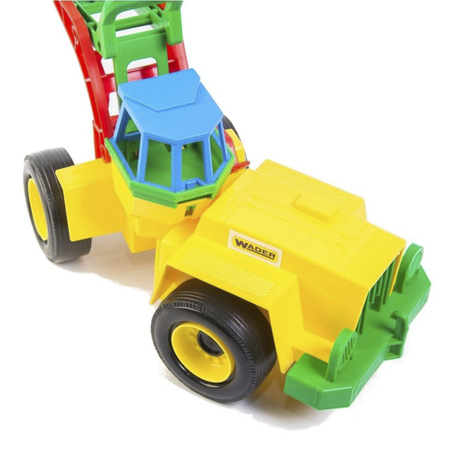 Машинки для малышей - Игрушечная сцецтехника Экскаватор Wader (39212)#3
