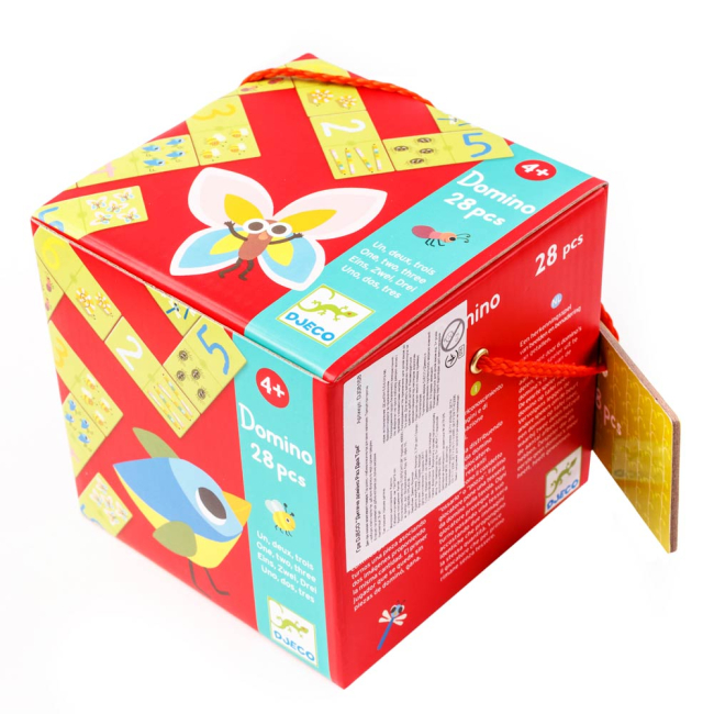 Настільні ігри - Гра настільна DJECO Доміно Один Два Три (DJ08168)#2