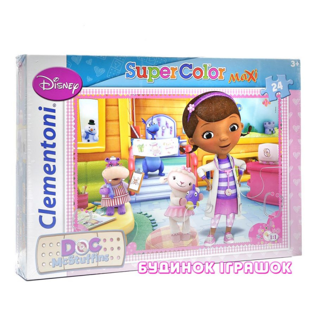 Пазли - Пазли Clementoni Доктор Плюшева Maxi 24 елементів (24444)#2