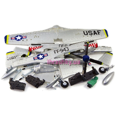 Конструктори з унікальними деталями - Об’ємна збірна модель Літак F-51D Mustang 4D Master (26902)#4