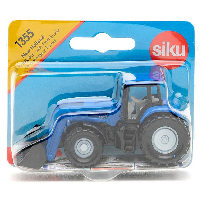 Транспорт и спецтехника - Автомодель Siku Трактор с погрузчиком (1355)#2