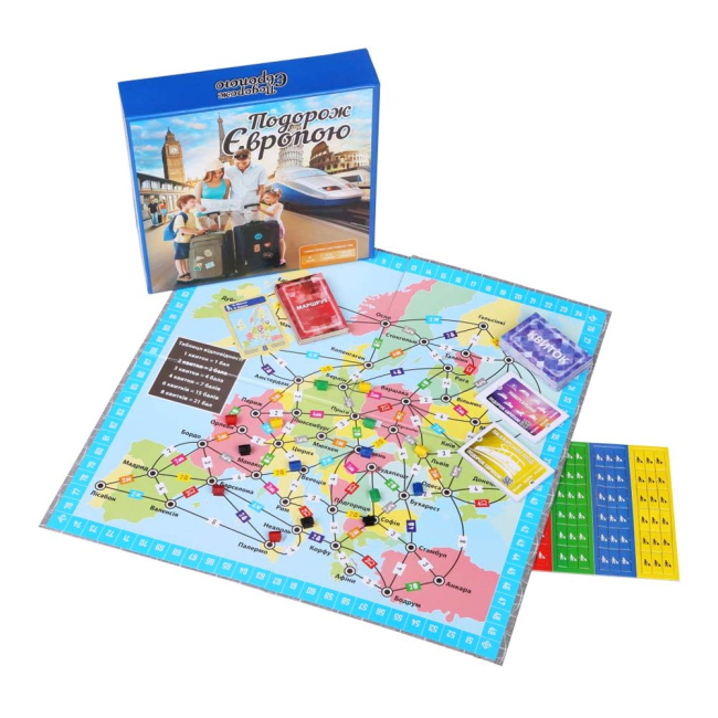 Настільні ігри - Настільна гра Arial Подорож Європою (4820059910275)#2