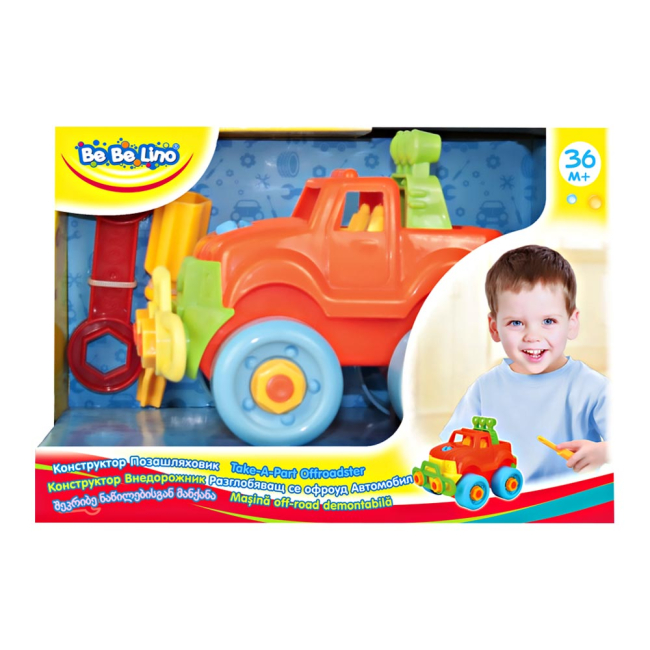 Конструкторы с уникальными деталями - Конструктор Bebelino Внедорожник (57014)#2