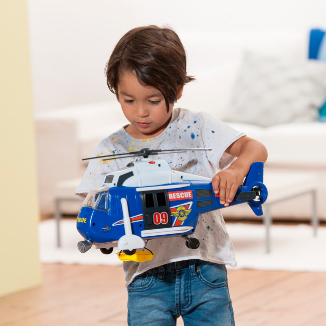 Транспорт і спецтехніка - Гвинтокрил рятувальної служби Dickie Toys 32 см (3308356)#5