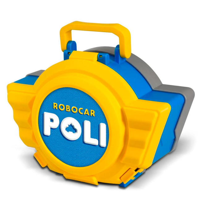 Фигурки персонажей - Игровой набор Poli Robocar Кейс трансформер Поли с гаражом (83072)#4