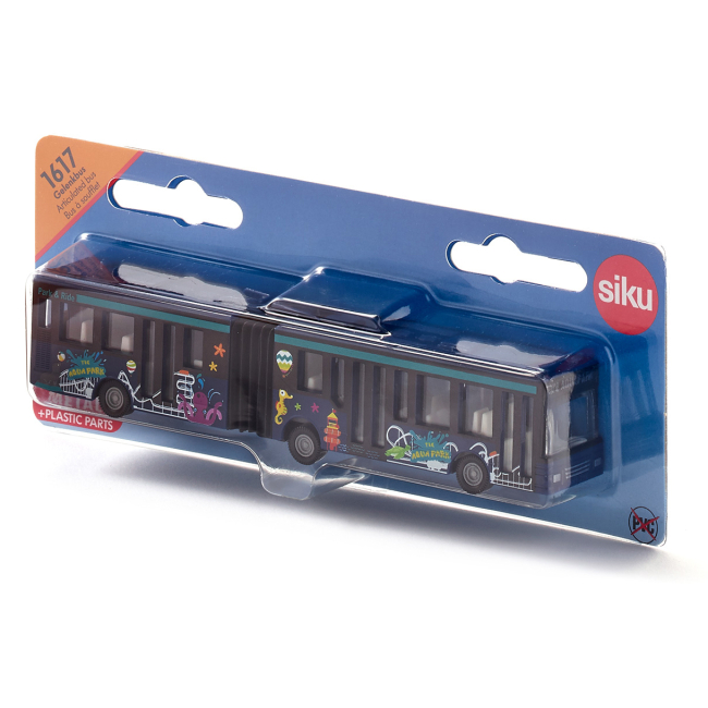 Транспорт и спецтехника - Автомодель Siku Автобус двойной RATP Siku (1617)#5