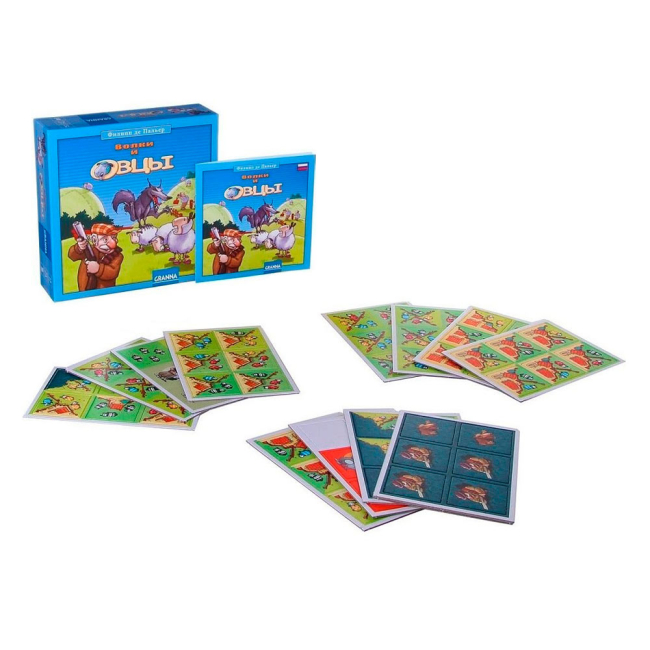 Настольные игры - Настольная игра Granna Волки и овцы (82005)#2