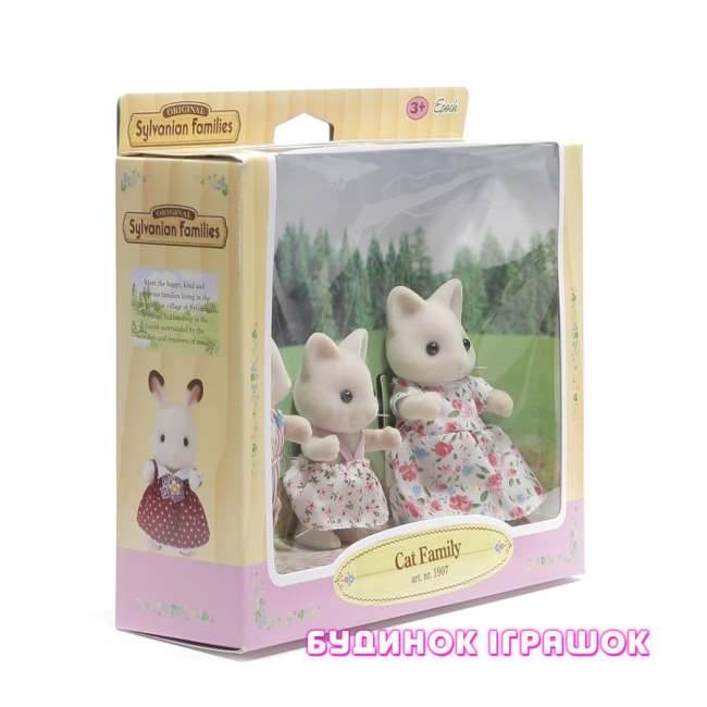 Фігурки тварин - Набір Сім'я Котиков Sylvanian Families (1907)#2