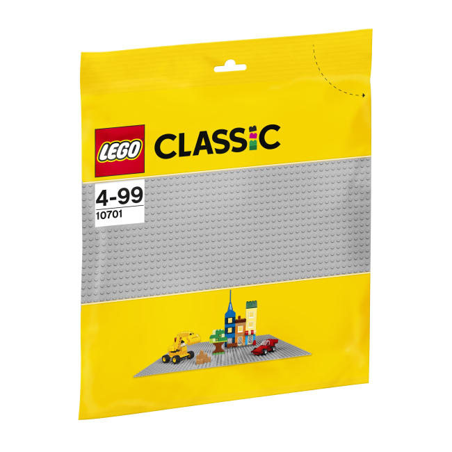 Конструктори LEGO - Конструктор LEGO Classic Базова пластина сірого кольору (10701)#5