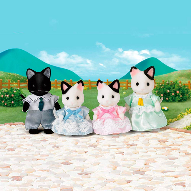 Фигурки животных - Игровой набор Семья Котов в смокинге Sylvanian Families (5181)#3