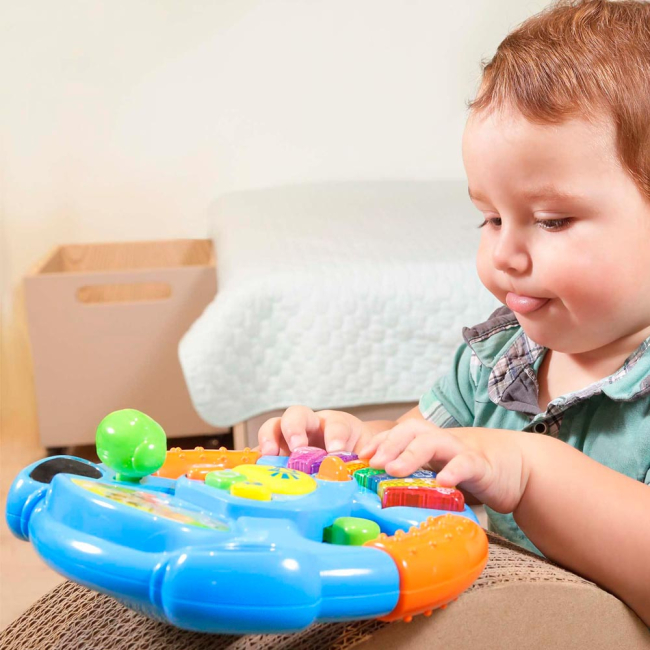 Розвивальні іграшки - Музичне кермо Bebelino Маленький водій зі світловим ефектом (57031)#3