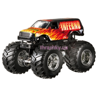 Транспорт і спецтехніка - Машина-позашляховик серії Monster Jam Hot Wheels в асортименті(BHP37)#3
