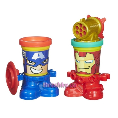 Набори для ліплення - Набір для творчості з пластиліном Герої Марвел в асортименті (B0594)#2