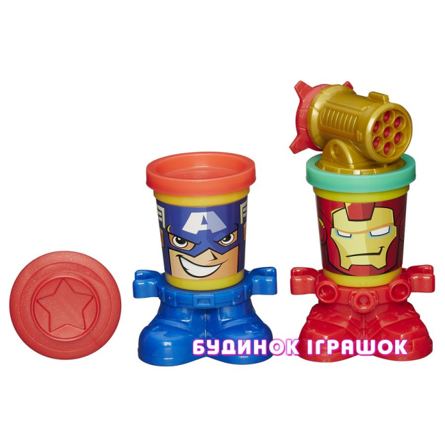 Набори для ліплення - Набір для творчості з пластиліном Герої Марвел в асортименті (B0594)#6