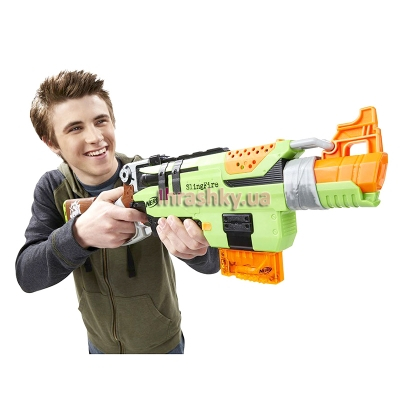 Помповое оружие - Бластер Слинг Фаер серии Зомби Страйк (A6563)#3